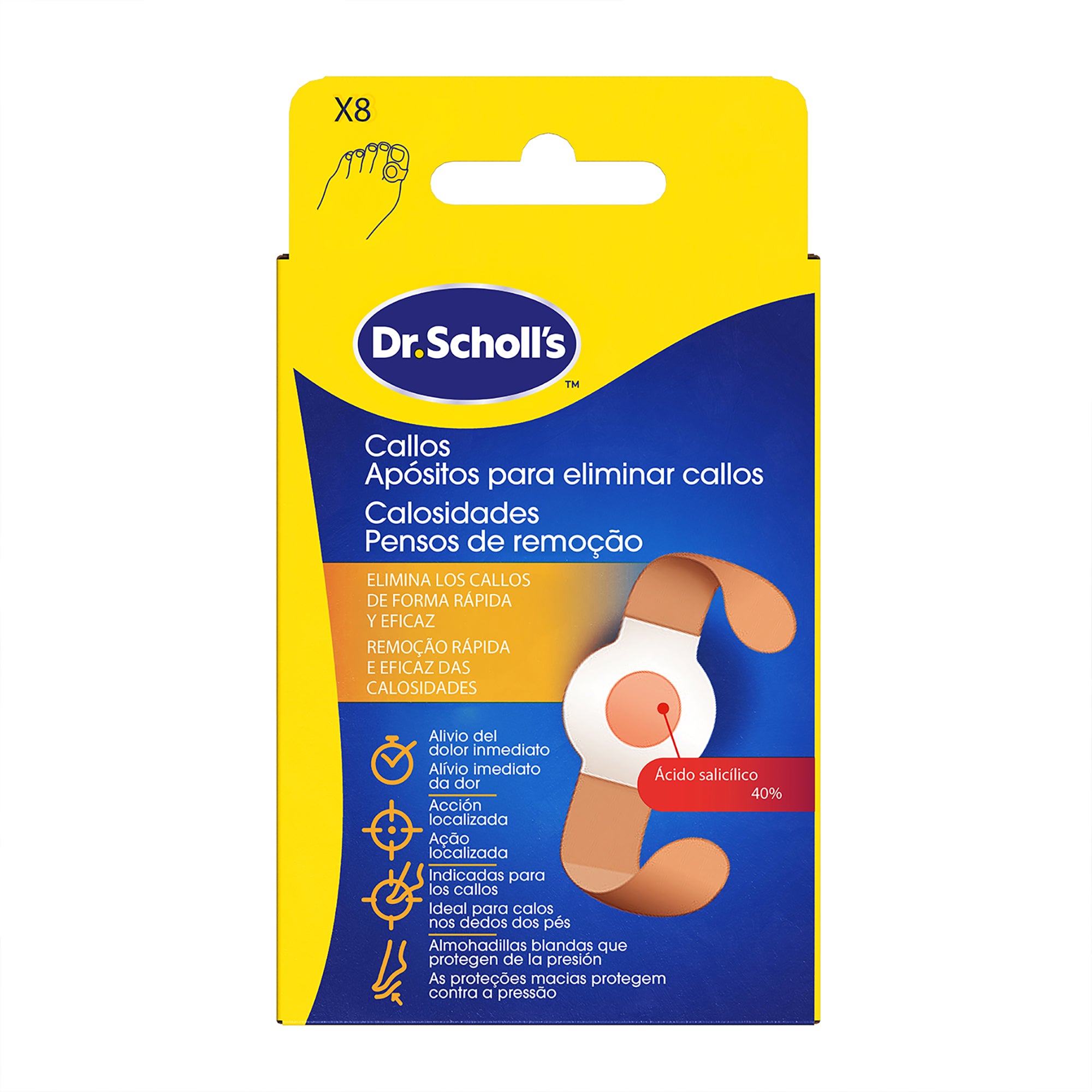 Dr. Scholl's Apósitos para eliminar callos x8