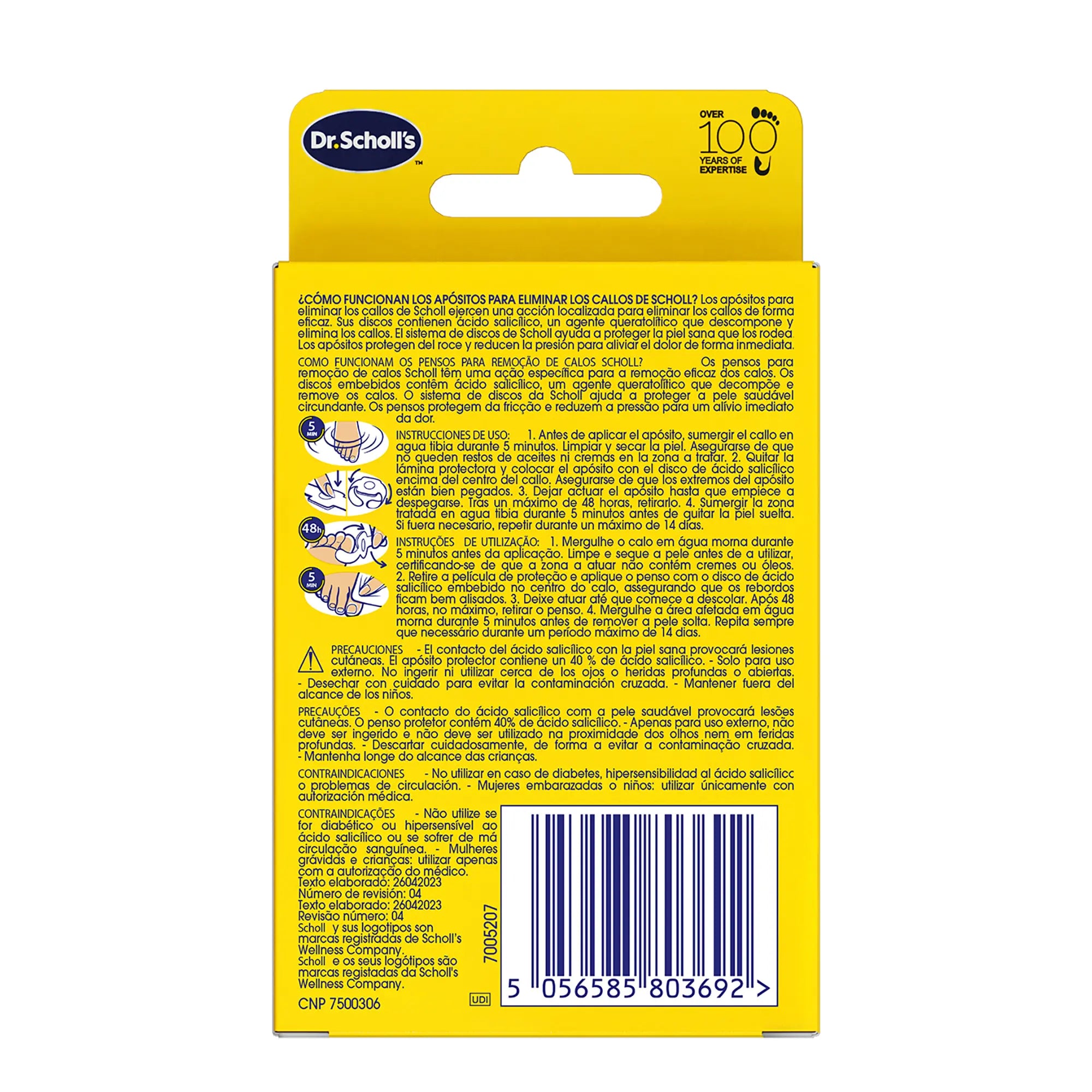Dr. Scholl's Apósitos para eliminar callos x8