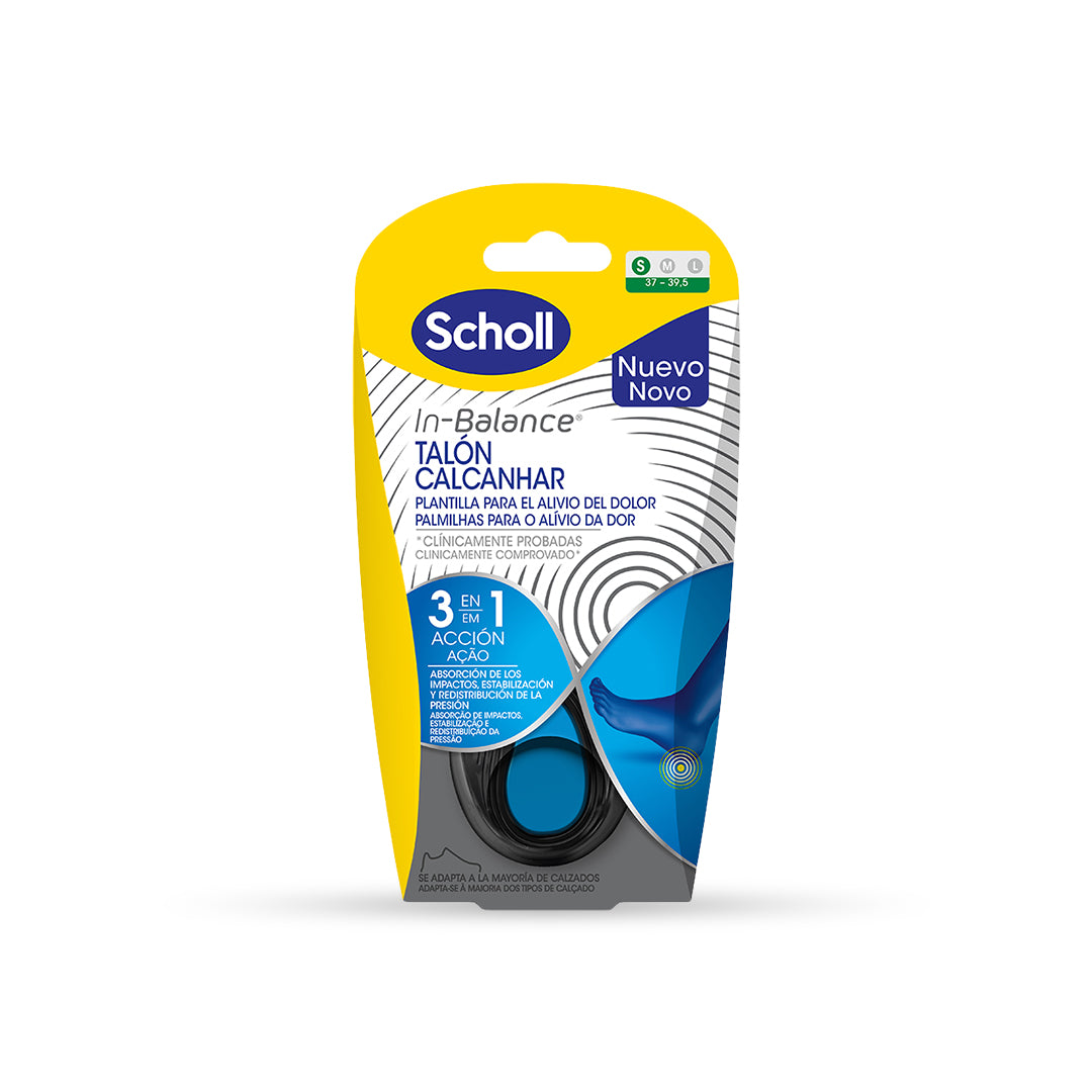 Plantillas In-Balance Para Talón Y Tobillo - Talla S 37 - 39.5 - 1 Par